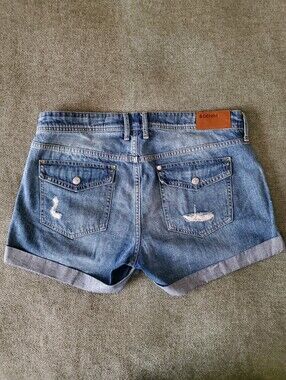 H&M Ripped Jean Shorts